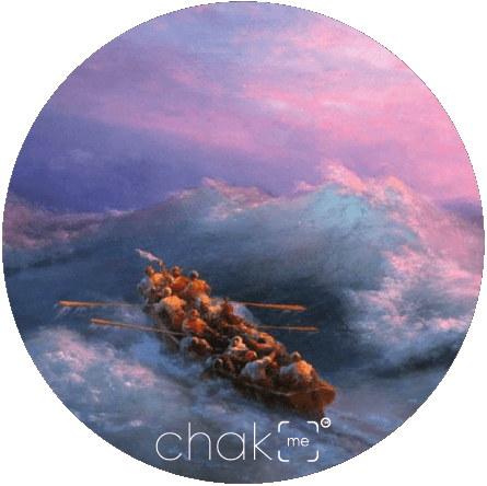 Aivazovsky shipwreck 1884