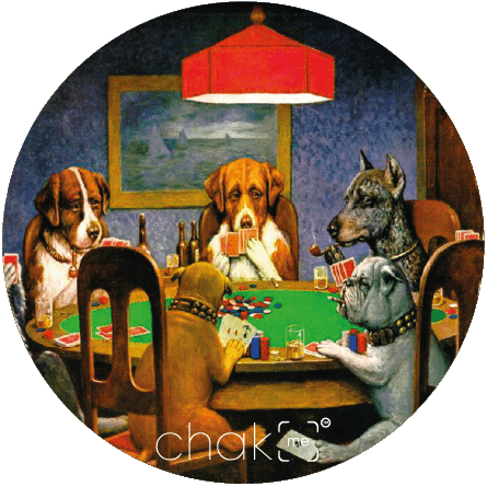  Dogs Playing Poker